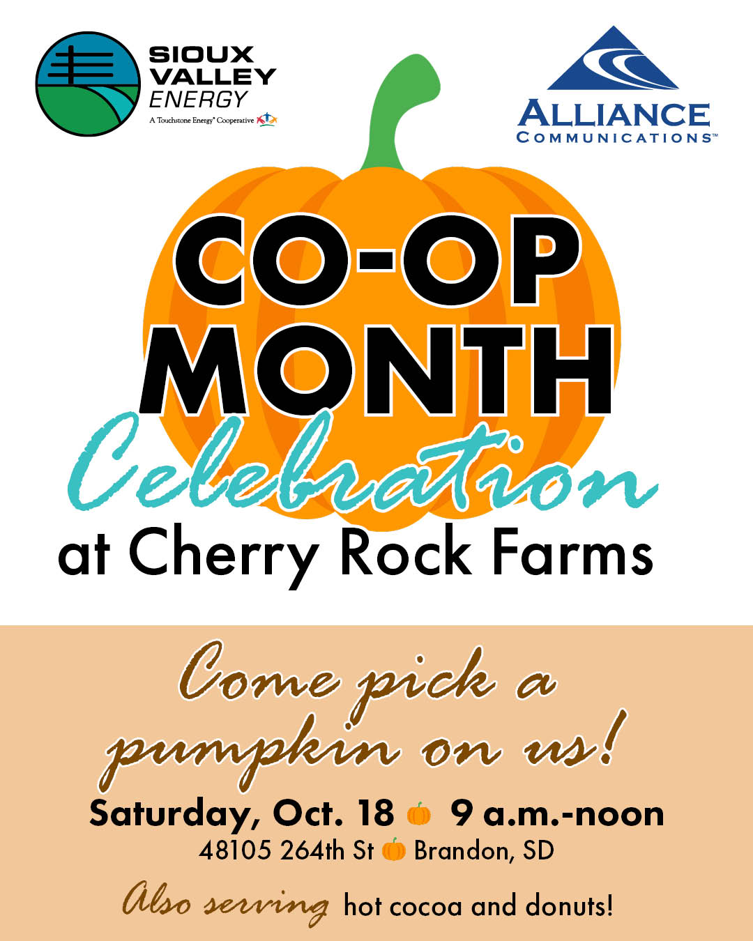 Co-op month celebration poster