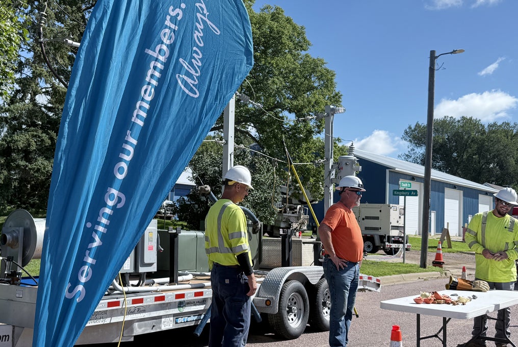 High voltage safety trailer demonstration