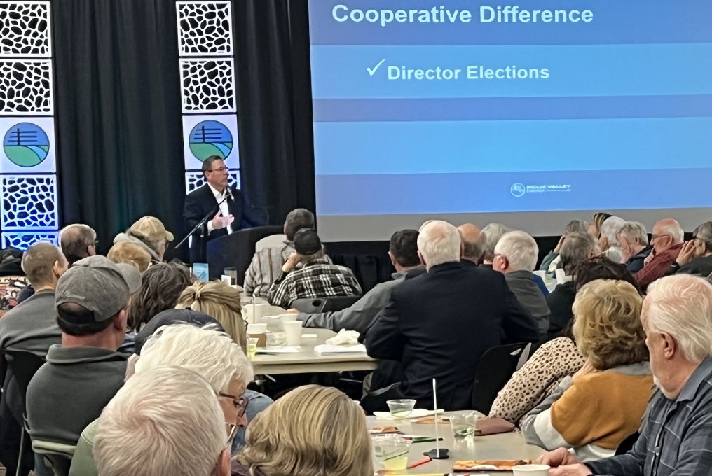 Tim McCarthy at District Meeting