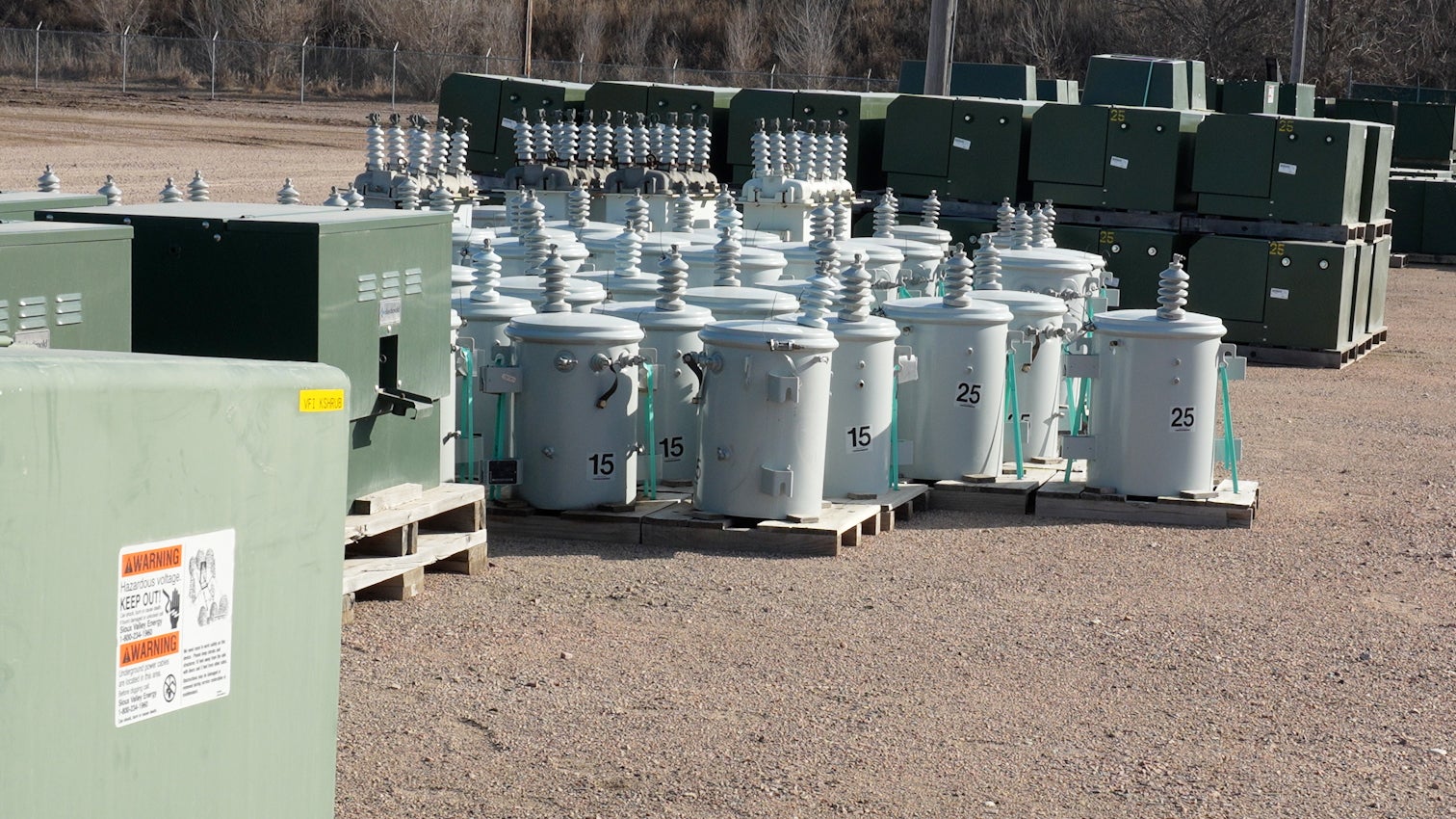 Transformers in SVE yard