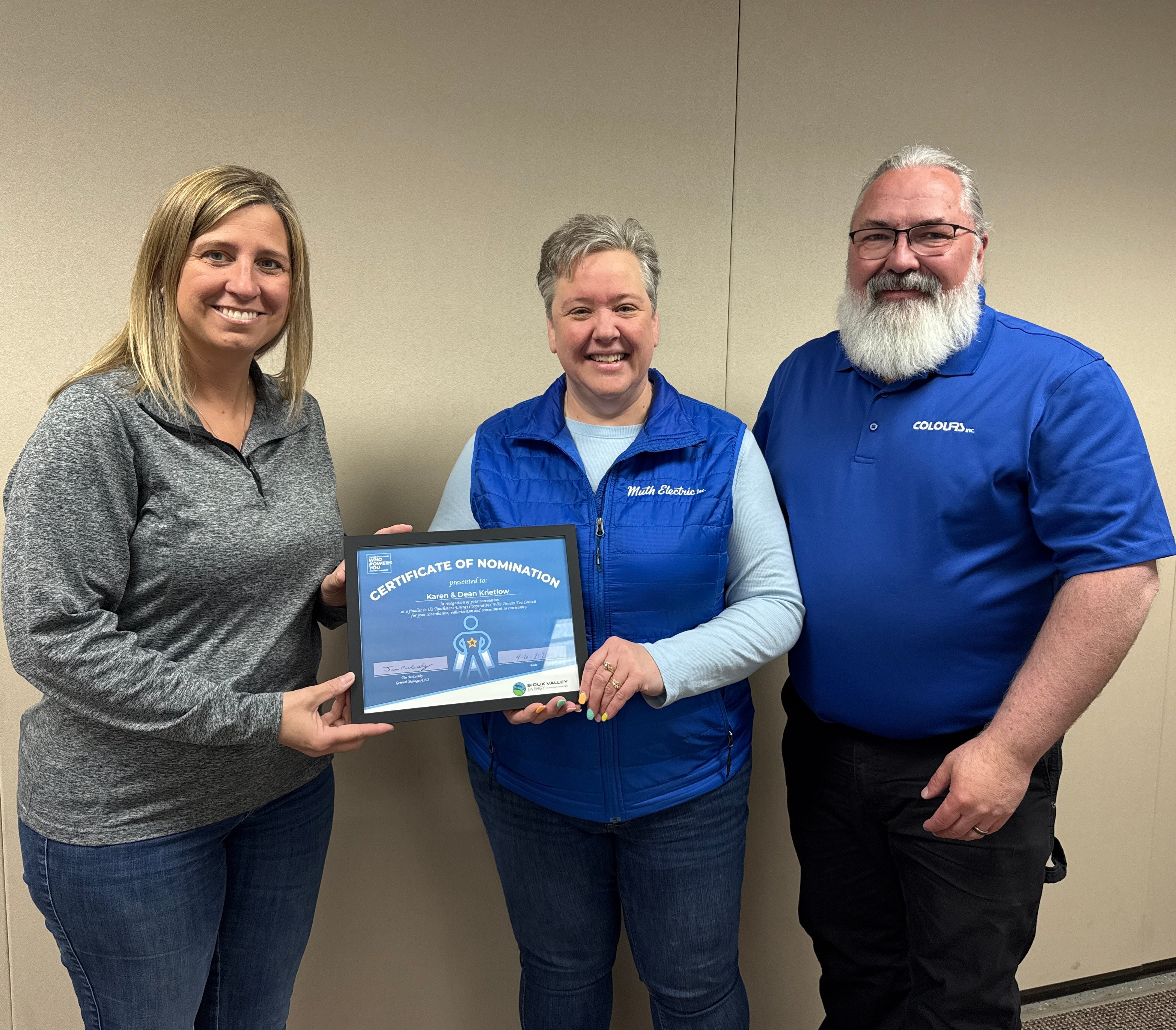 Amy Karen and Dean Kreitlow