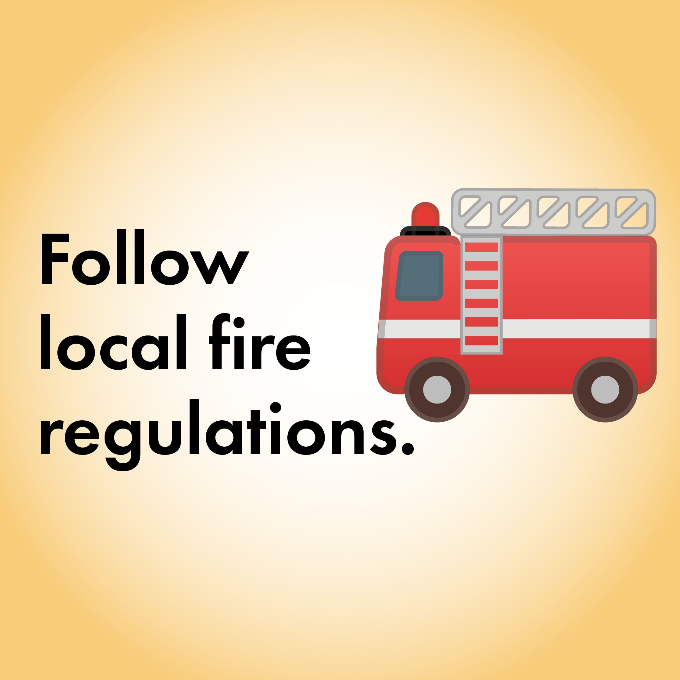 Fire regulations