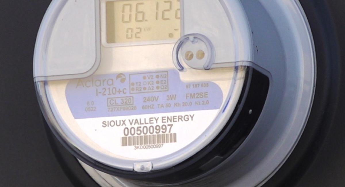 Sioux Valley Energy meter