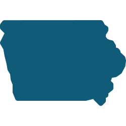 Iowa icon 250 pixels