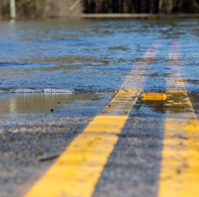 Flooded road AE