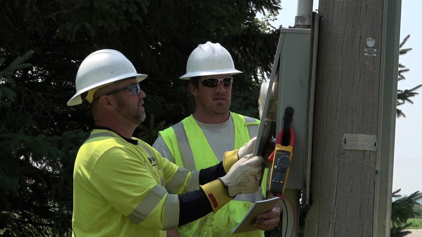 SVE employees working