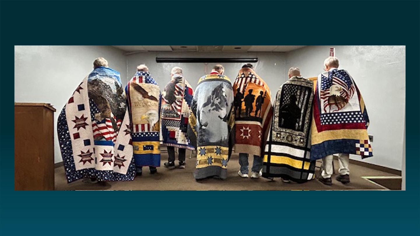 Pipestone Quilts of Valor group